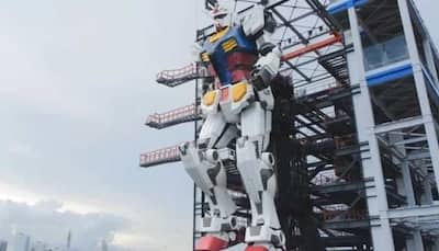Japan's giant robot comes to life to celebrate iconic Japanese anime ‘Mobile Suit Gundam’; watch