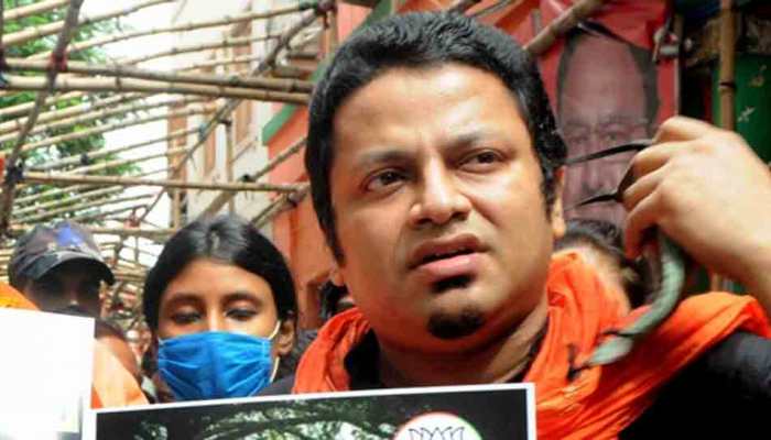 BJP&#039;s Anupam Hazra, who threatened Mamata with COVID-19 hug, tests positive for infection