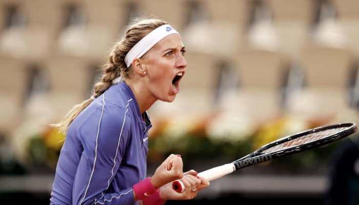 Petra Kvitova reaches first French Open quarter-final in eight years
