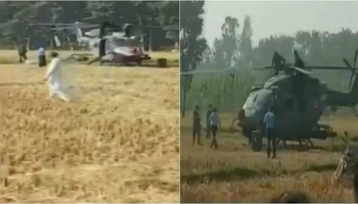 IAF's Dhruv chopper develops snag, makes precautionary landing in UP's Saharanpur