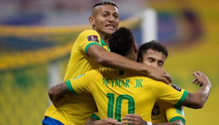 FIFA World Cup Qualifiers: Roberto Firmino&#039;s brace helps Brazil crush Bolivia 5-0