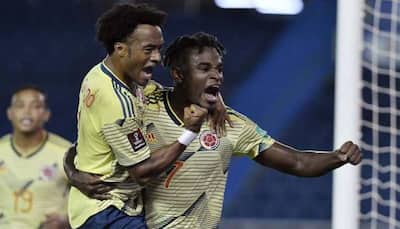 FIFA World Cup Qualifiers: Colombia overrun Venezuela with three first-half goals