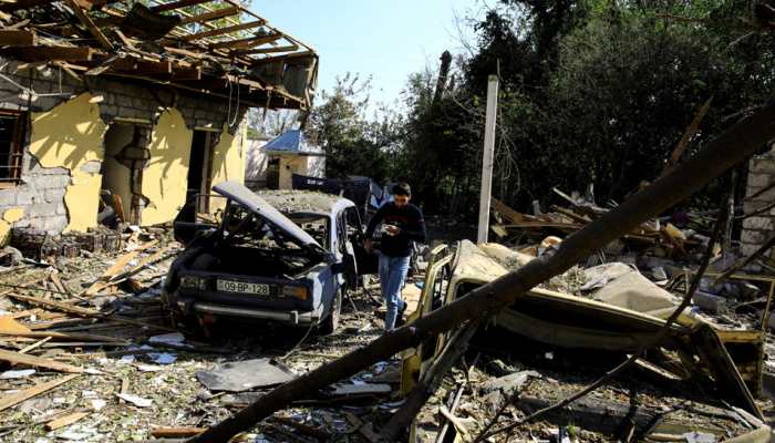 Nagorno-Karabakh war: Azerbaijan, Armenia accuse each other of violating ceasefire, heavy shelling begins