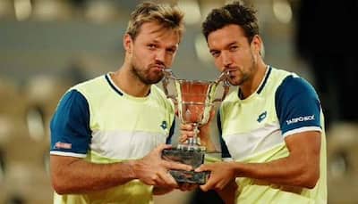 Germany's Kevin Krawietz, Andreas Mies retain French Open men's doubles title