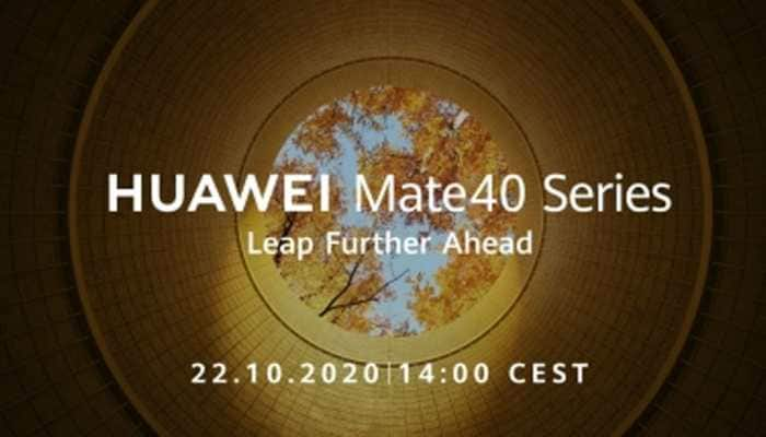 Huawei to debut its Mate 40 smartphones on October 22