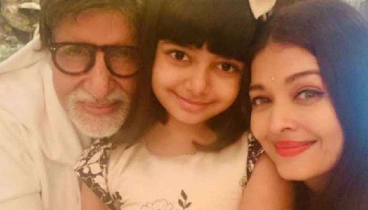 Inside pics from Amitabh Bachchan's birthday with Aishwarya Rai Bachchan  and Aaradhya | People News | Zee News