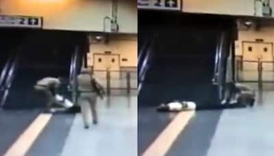 CISF personnel saves passenger's life by giving CPR at Delhi Metro's Ghitorni station; watch