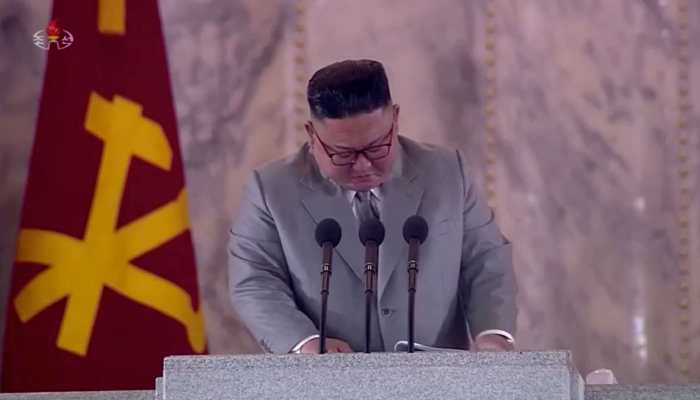North Korea&#039;s Kim Jong Un chokes up, sheds tears during speech, issues rare apology over failures