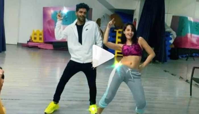 Nora Fatehi leaks &#039;Nach Meri Rani&#039; dance rehearsal viral video with Guru Randhawa - Watch