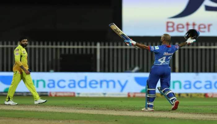 Chennai Super Kings vs Delhi Capitals: Shikhar Dhawan slams maiden Indian Premier League century