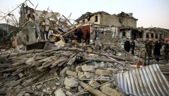 Armenia and Azerbaijan accuse each other of violating new ceasefire agreement Armenia and Azerbaijan accuse each other of violating new ceasefire agreement