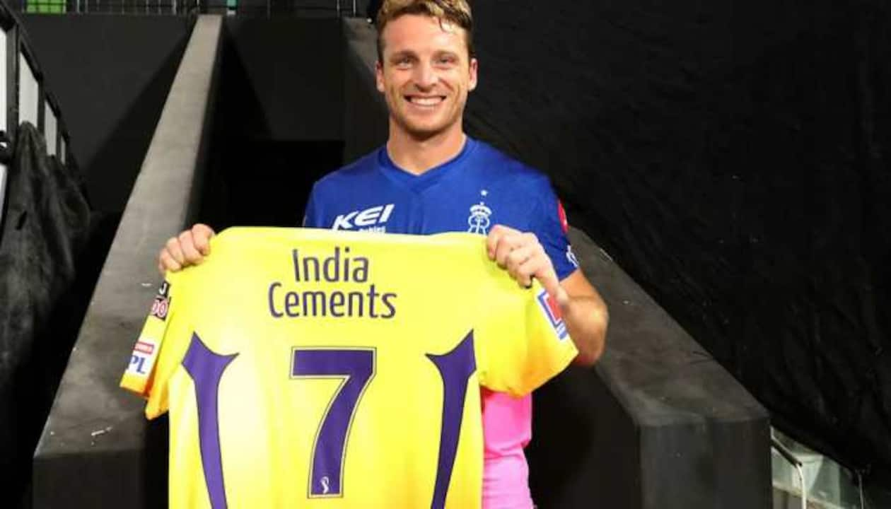 IPL: MS Dhoni Gifts Jos Buttler His Chennai Super Kings Shirt, But