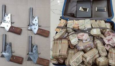 Rs 1.62 crore cash, 8 country-made firearms seized by STF in separate raids in Kolkata