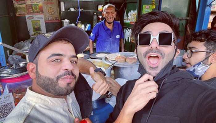 Aparshakti Khurana visits Baba ka Dhaba in Delhi, posts pic on social media!