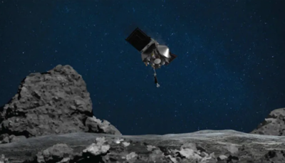 NASA's Osiris-Rex collects samples from asteroid Bennu