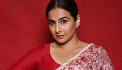 Vidya Balan resumes shoot for Sherni in Madhya Pradesh - In Pics