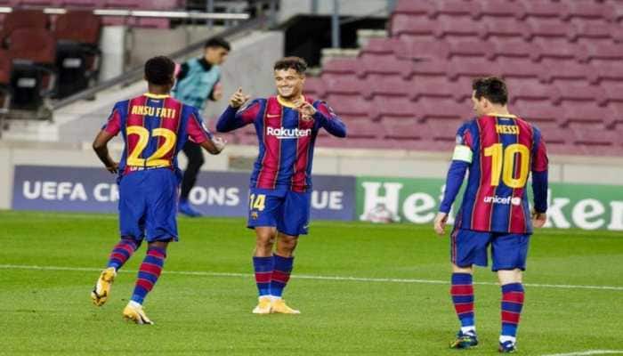 Barcelona thump Ferencvaros 5-1 to kick-off new UCL campaign in style