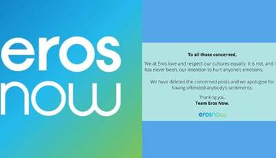 Eros Now issues apology over controversial Navratri posts on social media, Twitterati call for boycott!