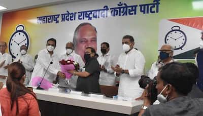 Eknath Khadse joins NCP in presence of Sharad Pawar, accuses BJP of betrayal