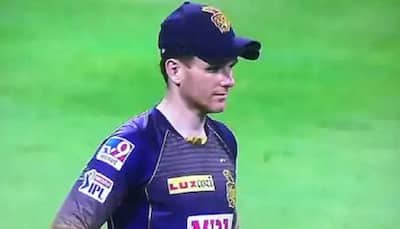 IPL 2020: Eoin Morgan spotted wearing two caps, here's what ICC's new rule says