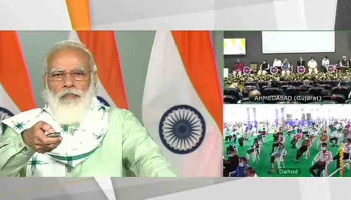 PM Narendra Modi inaugurates Paediatric Heart Hospital, Girnar ropeway, Kisan Suryodaya Yojana in Gujarat