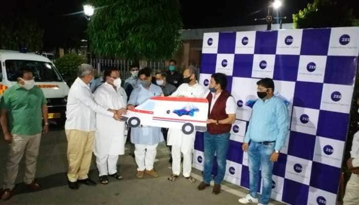 ZEEL donates 20 ambulances, 4000 PPE kits to Rajasthan govt to fight against COVID-19 ZEEL donates 20 ambulances, 4000 PPE kits to Rajasthan govt to fight against COVID-19