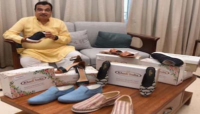 Nitin Gadkari launches Khadi footwear, says people will like these products