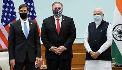 US Secretary of State Mike Pompeo, Defence Secy Mark Esper call on PM Narendra Modi