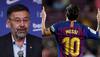 Barcelona president Josep Maria Bartomeu resigns after Lionel Messi row