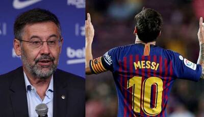 Barcelona president Josep Maria Bartomeu resigns after Lionel Messi row