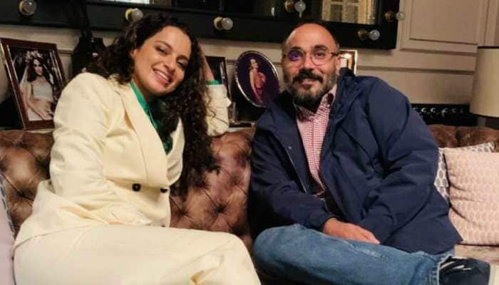 Kangana Ranaut hosts dinner for &#039;Tejas&#039; director at her hometown