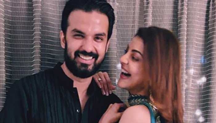 South sensation Kajal Aggarwal and fiance Gautam Kitchlu&#039;s Haldi pics break the internet!