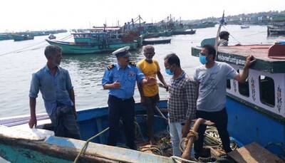 Adrift in Sri Lankan waters, boat carrying four Indian fishermen rescued