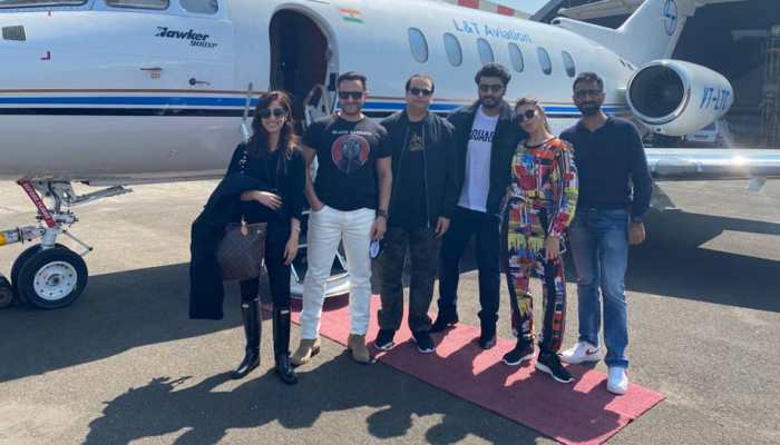 Saif Ali Khan, Arjun Kapoor, Jacqueline Fernandez and Yami Gautam head to Dalhousie for 'Bhoot Police' shoot- In pics