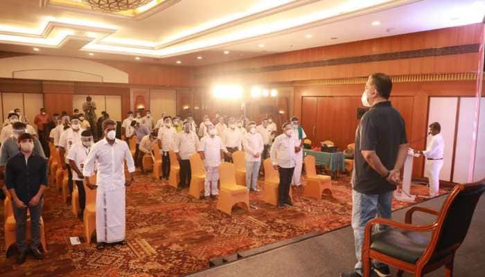 Kamal Haasan chairs MNM party meeting to strategize for 2021 Tamil Nadu Assembly poll