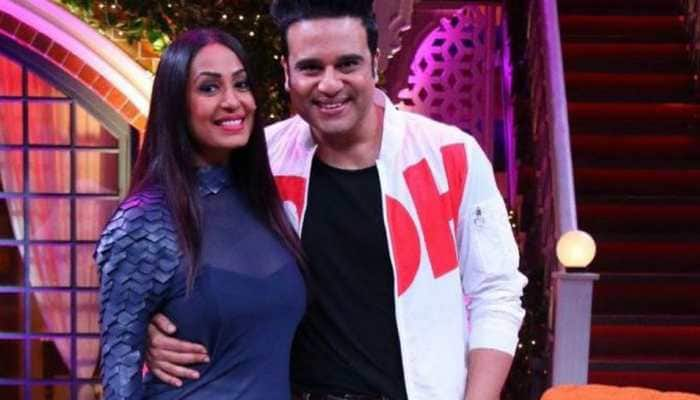 Kashmera Shah burns up the internet with sultry pic in black monokini, hubby Krushna Abhishek can&#039;t stop crushing over her!