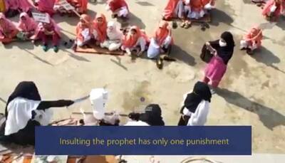Pakistan teaches young girls how to behead to take revenge on France for Prophet Mohammad cartoon: Watch