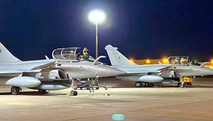 Second batch of three Rafale fighter jets arrive in India after flying non-stop from France, says IAF