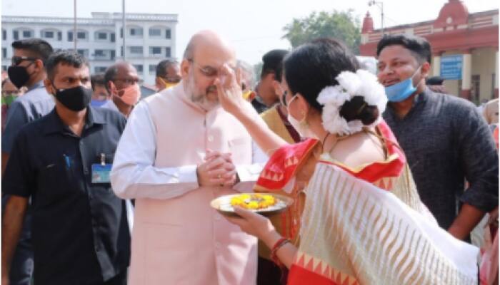 BJP aims to build a strong Bengal, but Mamata Banerjee's aim is to make her nephew next CM: Home Minister Amit Shah 