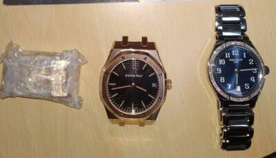 Customs officials arrest man with 2 luxurious watches at Delhi Airport