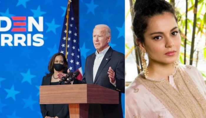 Kangana Ranaut calls Joe Biden &#039;Ghajini Biden&#039;, says Kamala Harris will run the show