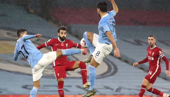 Premier League: Kevin De Bruyne misses penalty as Manchester City held 1-1 by Liverpool