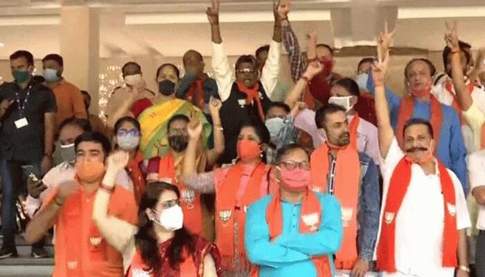Gujarat by-poll: BJP leading in all 8 seats, CM says have support of all sections