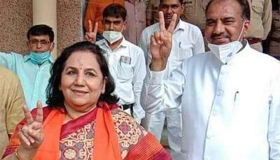 UP bypoll: Chetan Chauhan's wife Sangeeta Chauhan of BJP wins from Nauwagan Sadat 