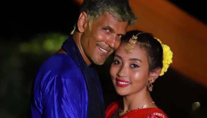Milind Soman and wife Ankita Konwar&#039;s NYC reel on &#039;I&#039;ve got a crush on you&#039; is all things love - Watch