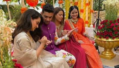 Kangana Ranaut's brother Aksht's pre-wedding festivities begin in Udaipur, see inside pics