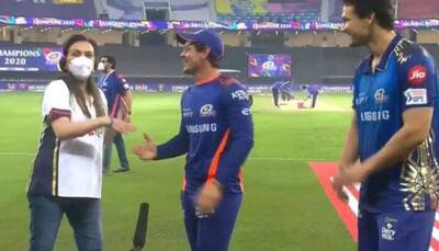 IPL 2020 Final: Nita Ambani left embarrassed after hilariously crashing Mumbai Indians' player's interview, Watch here!