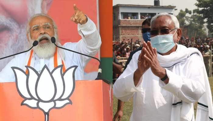 Bihar CM Nitish Kumar thanks PM Narendra Modi, salutes people for giving majority to NDA in state