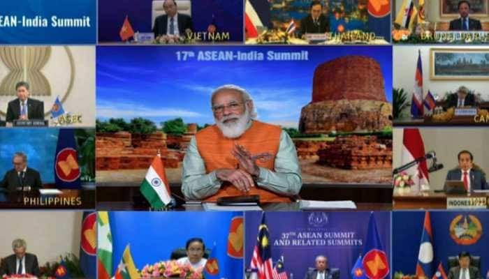 Supply chains, South China Sea key focus at India-ASEAN virtual summit