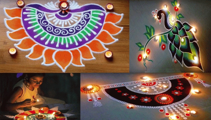 Diwali 2020: Here's the reason why Indians make rangoli during this festival | Culture News | Zee News
